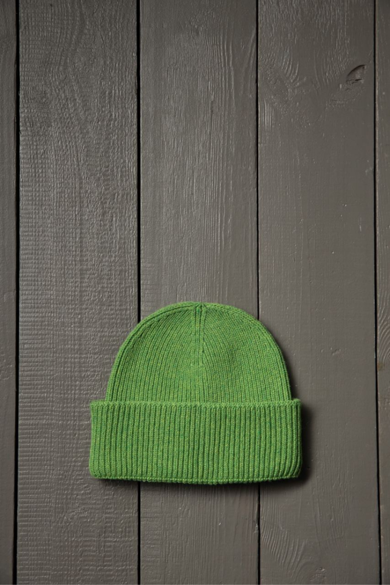 Forest green - Cashmere – merino wool beanie